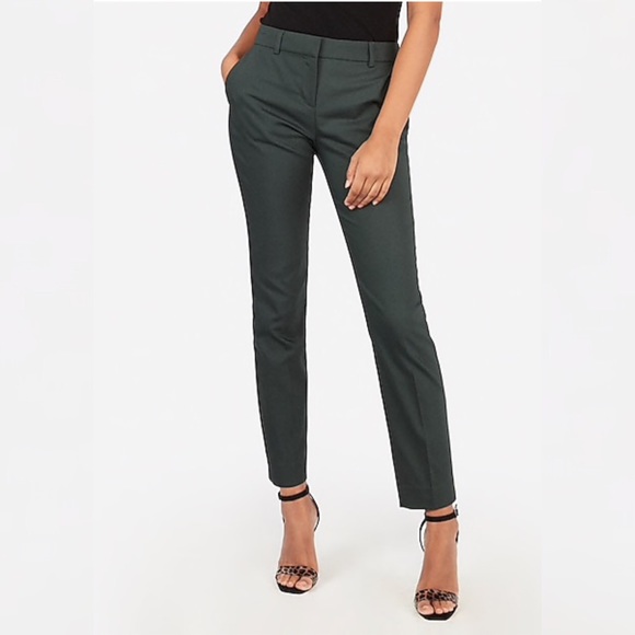 BLUE: Express Columnist Dress Pants - Picture 1 of 8